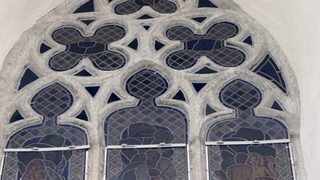 Püha Vaimu kiriku akende restaureerimistööd